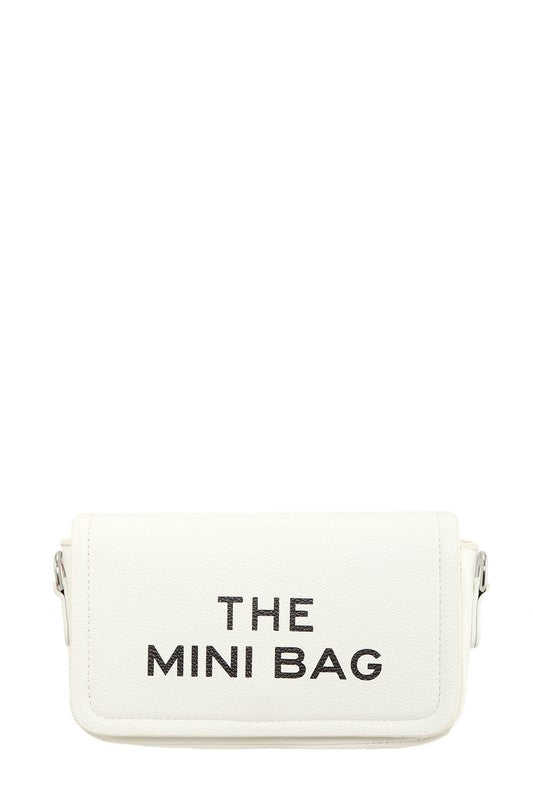 The Mini Crossbody Bag - White