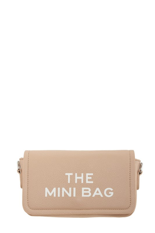 The Mini Crossbody Bag - Nude