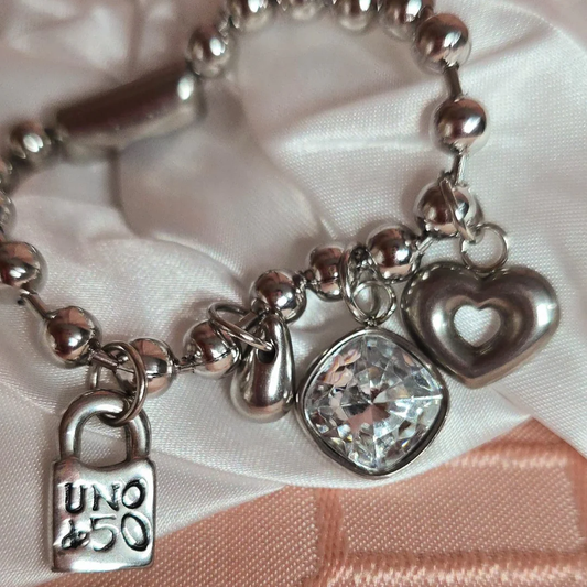 Silver Diamond Bracelet