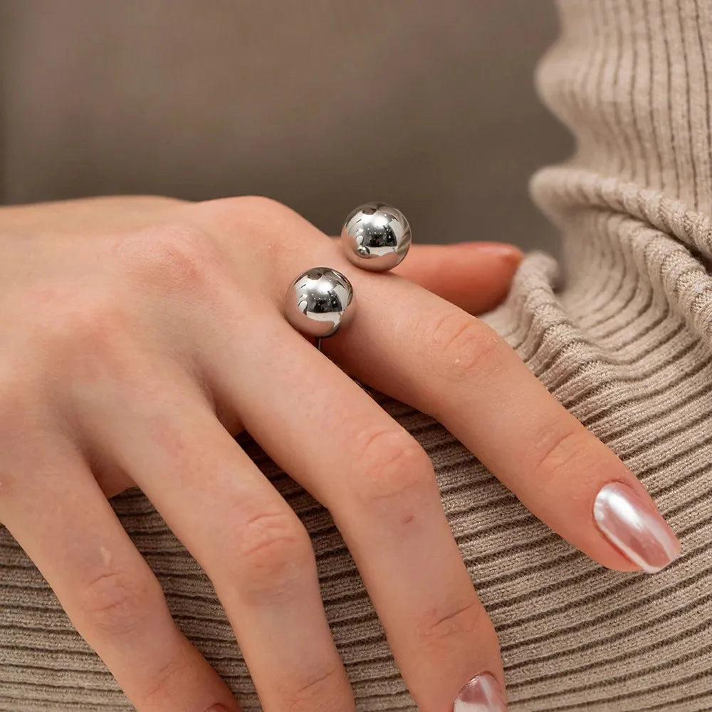 Silver Open Ring