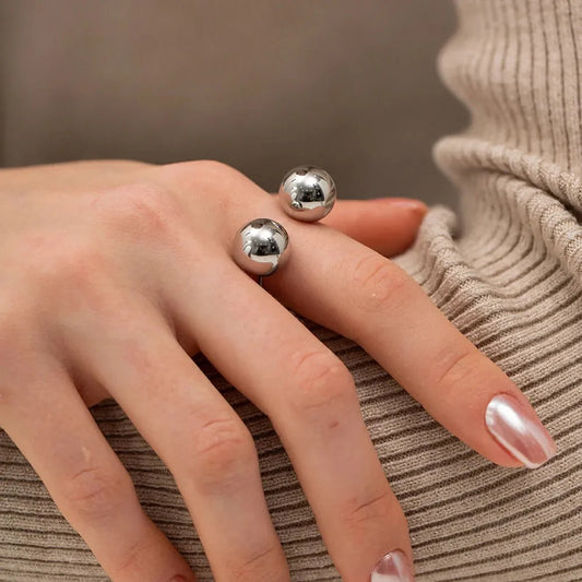 Silver Open Ring
