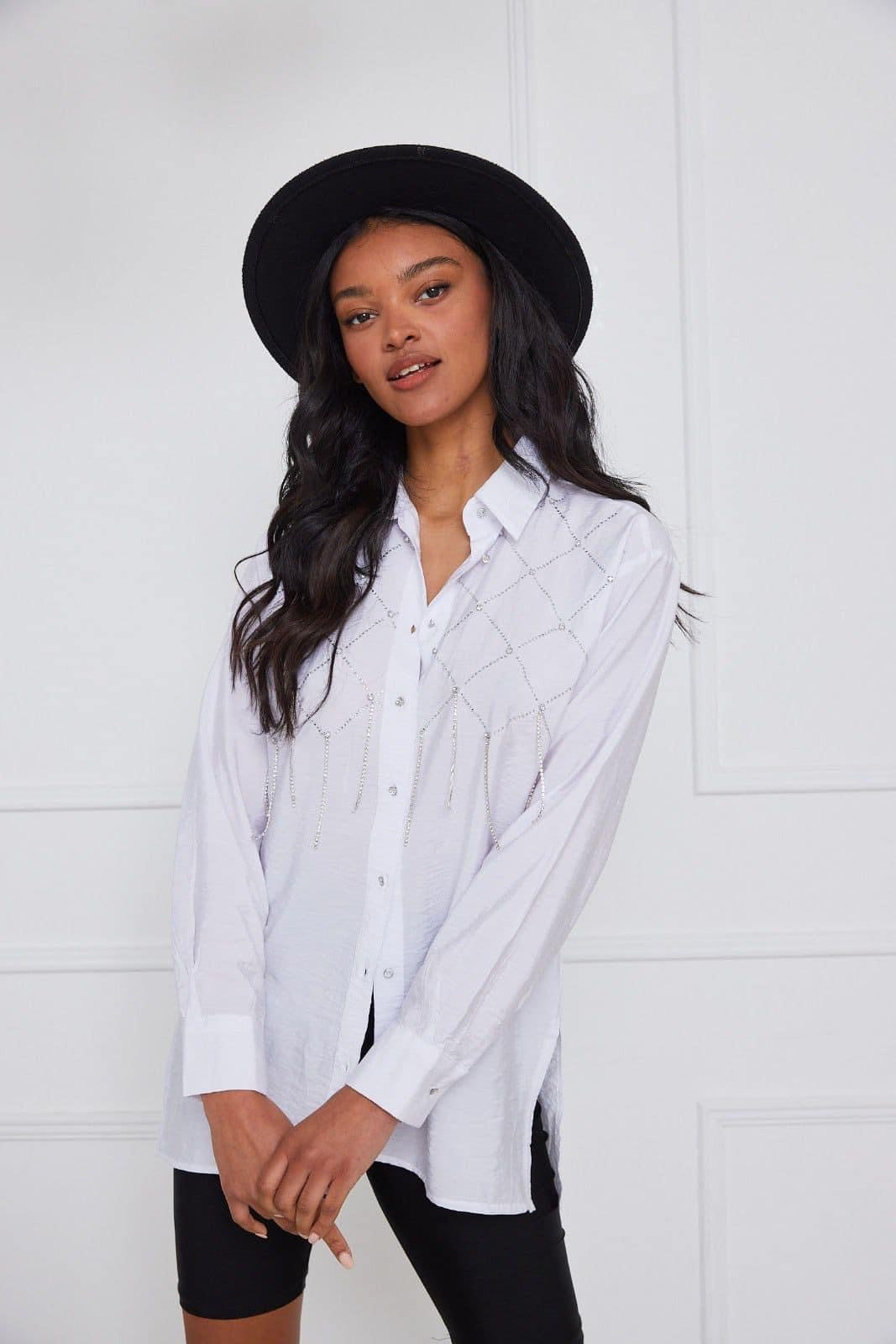 Rhinestone Blouse